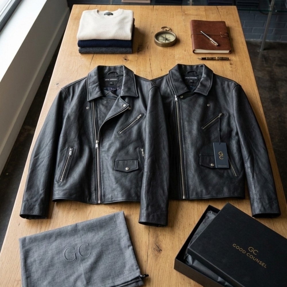 Aris Black Leather Shirt Jacket - Picture 5 of 13